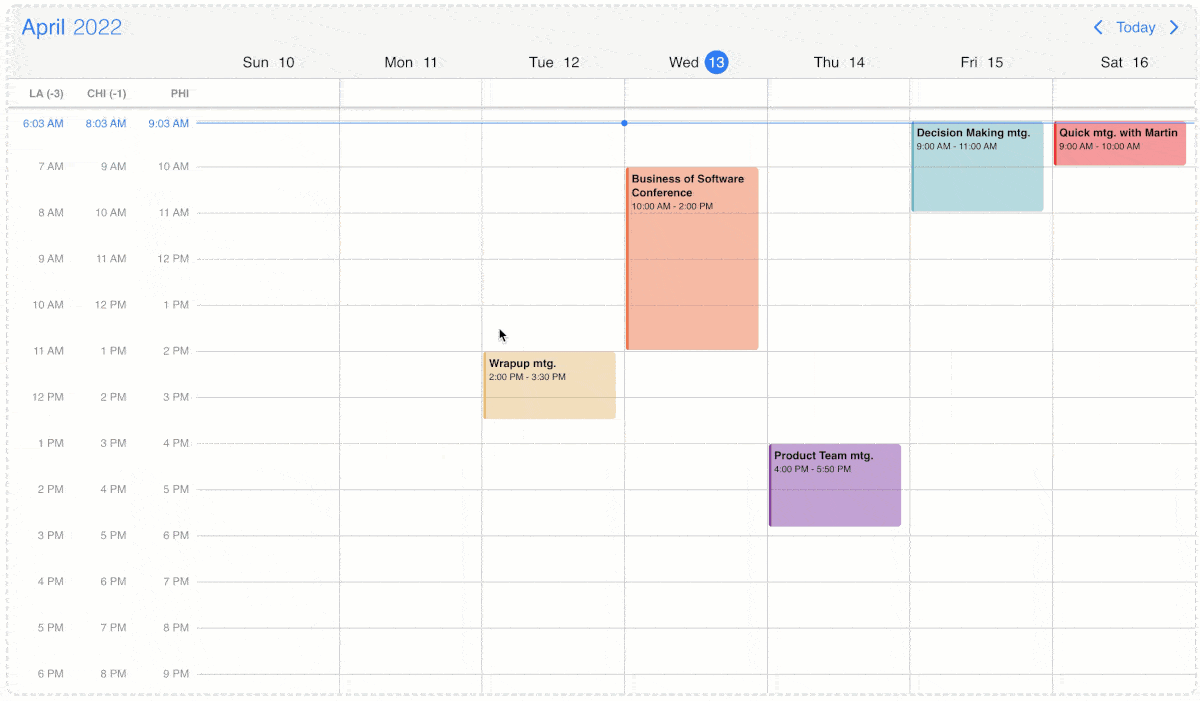 New release 5.16 with multiple timezone tracks for the Scheduler and