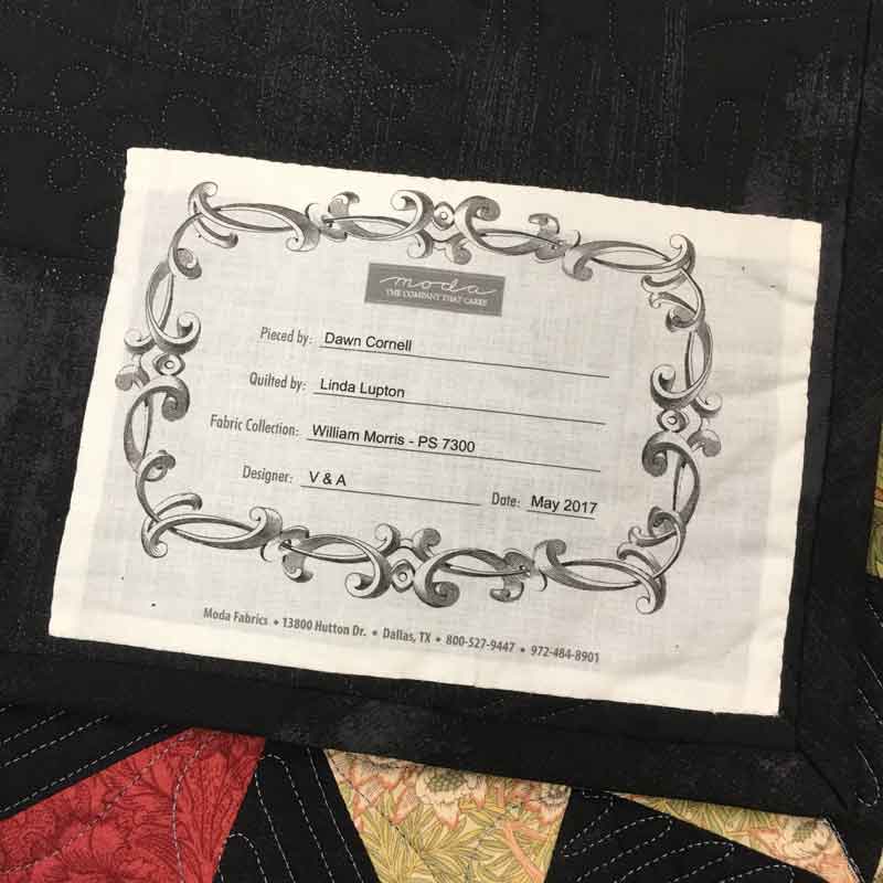 Labels are for Quilts