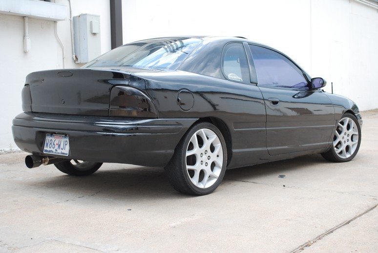 Photos of our employee Kyle’s 96 Plymouth Neon with 2.4