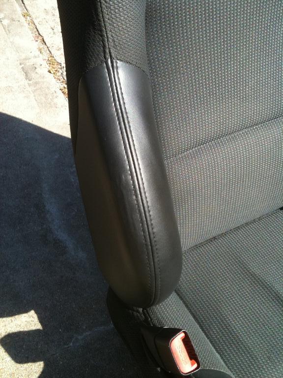 Damaged SRT4 seats? Mobile vinyl repair guys can repair your seats
