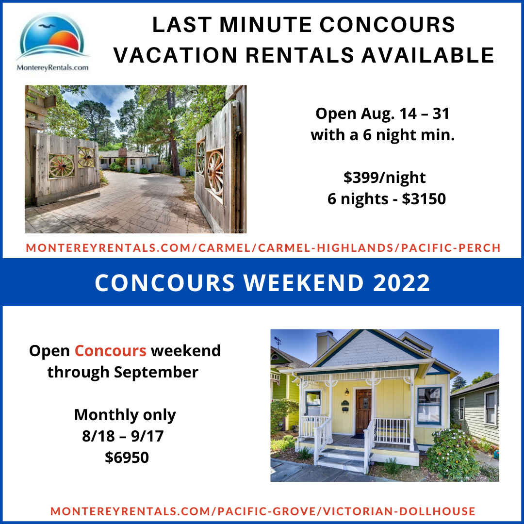 Monterey Vacation, Corporate and Long term Rentals For A Few Days or