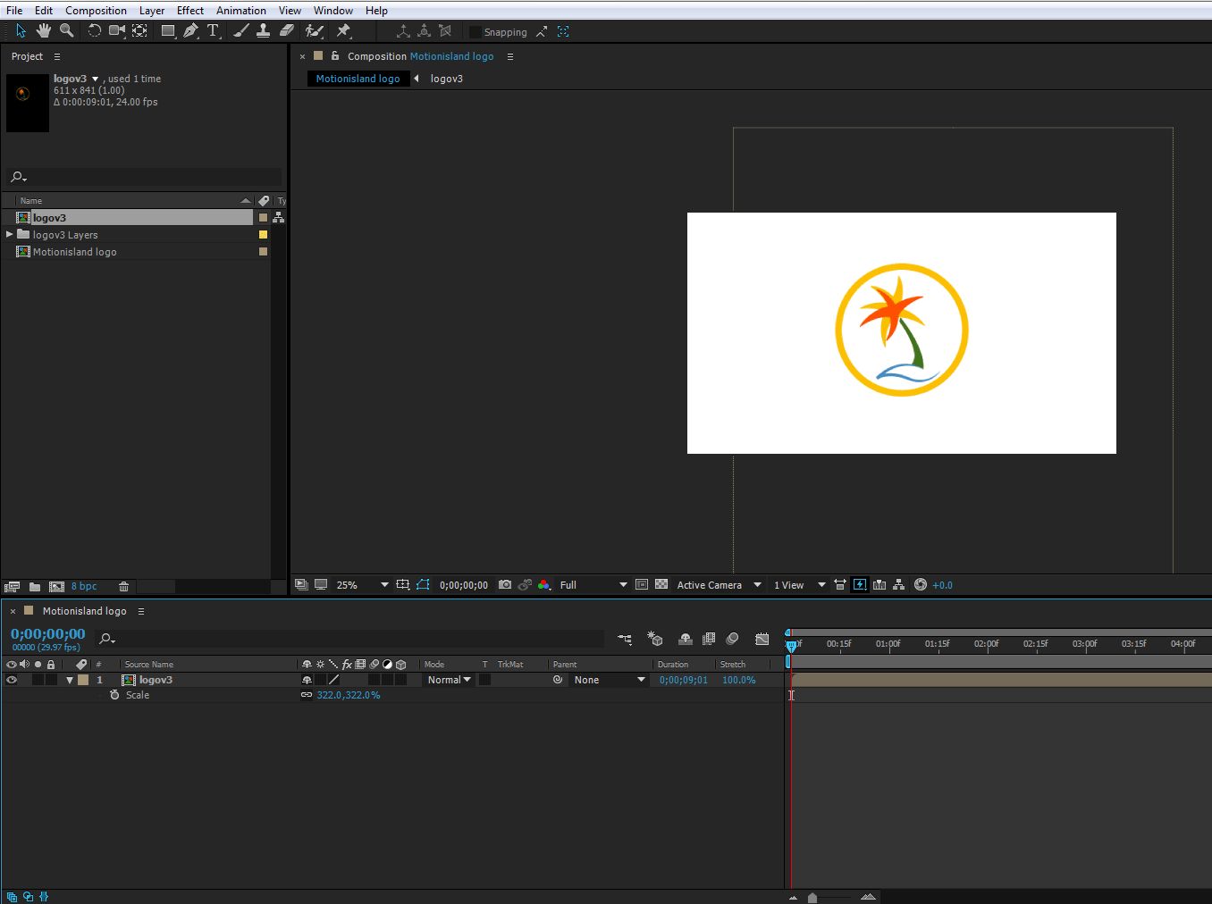 Stroke A Composition In After Effects