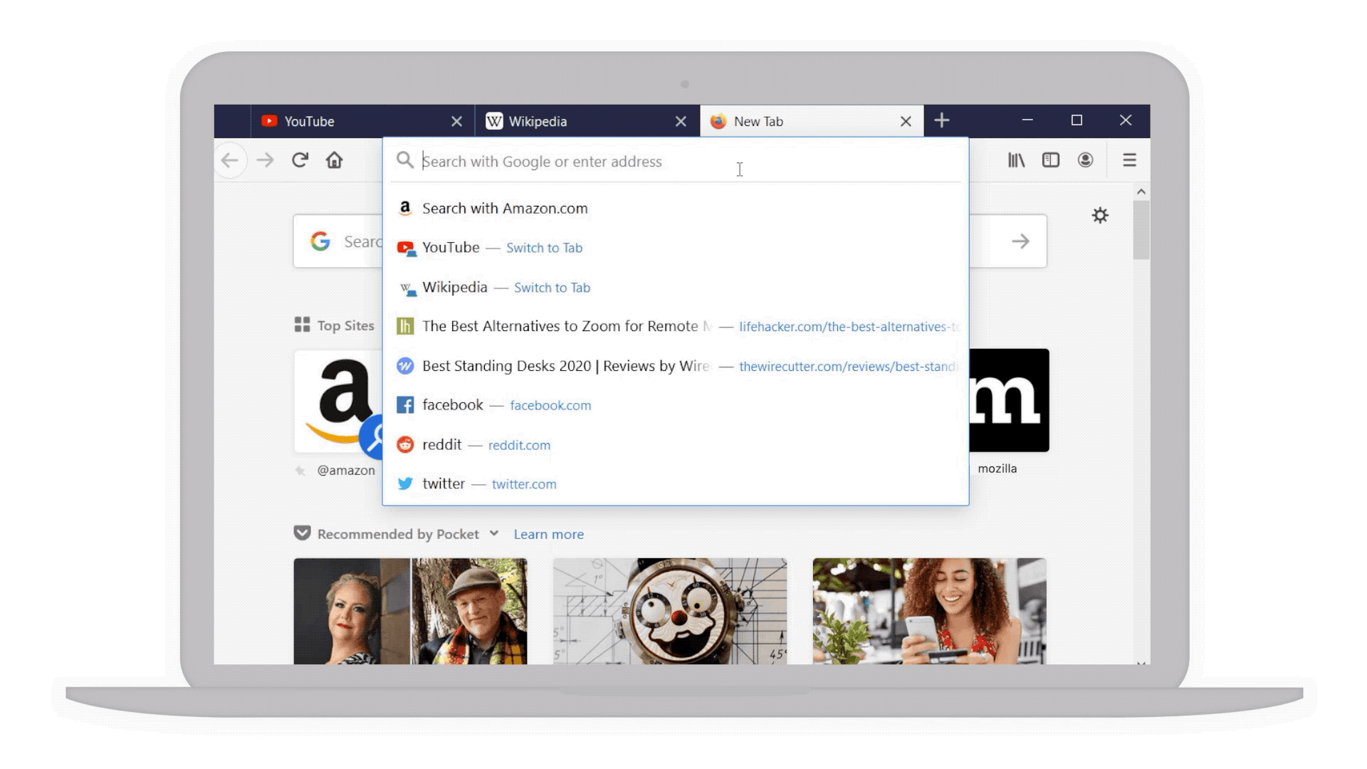 Latest Firefox updates address bar, making search easier than ever
