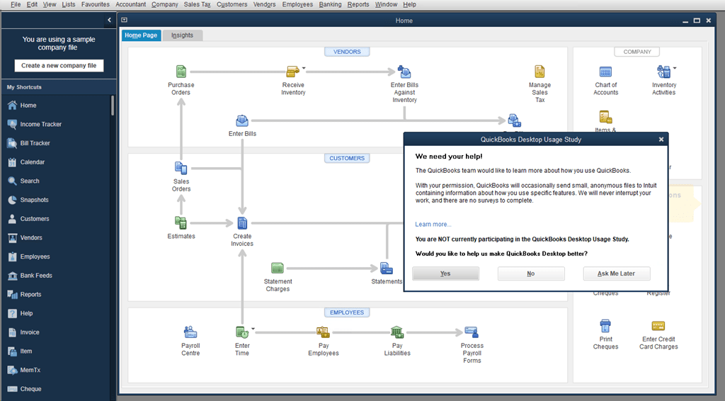 Intuit QuickBooks Freeze/Crash or Error 6123 When Opening a QB Company