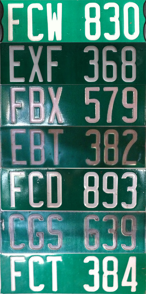 [It Got Away] Vermont License Plates dy/dan