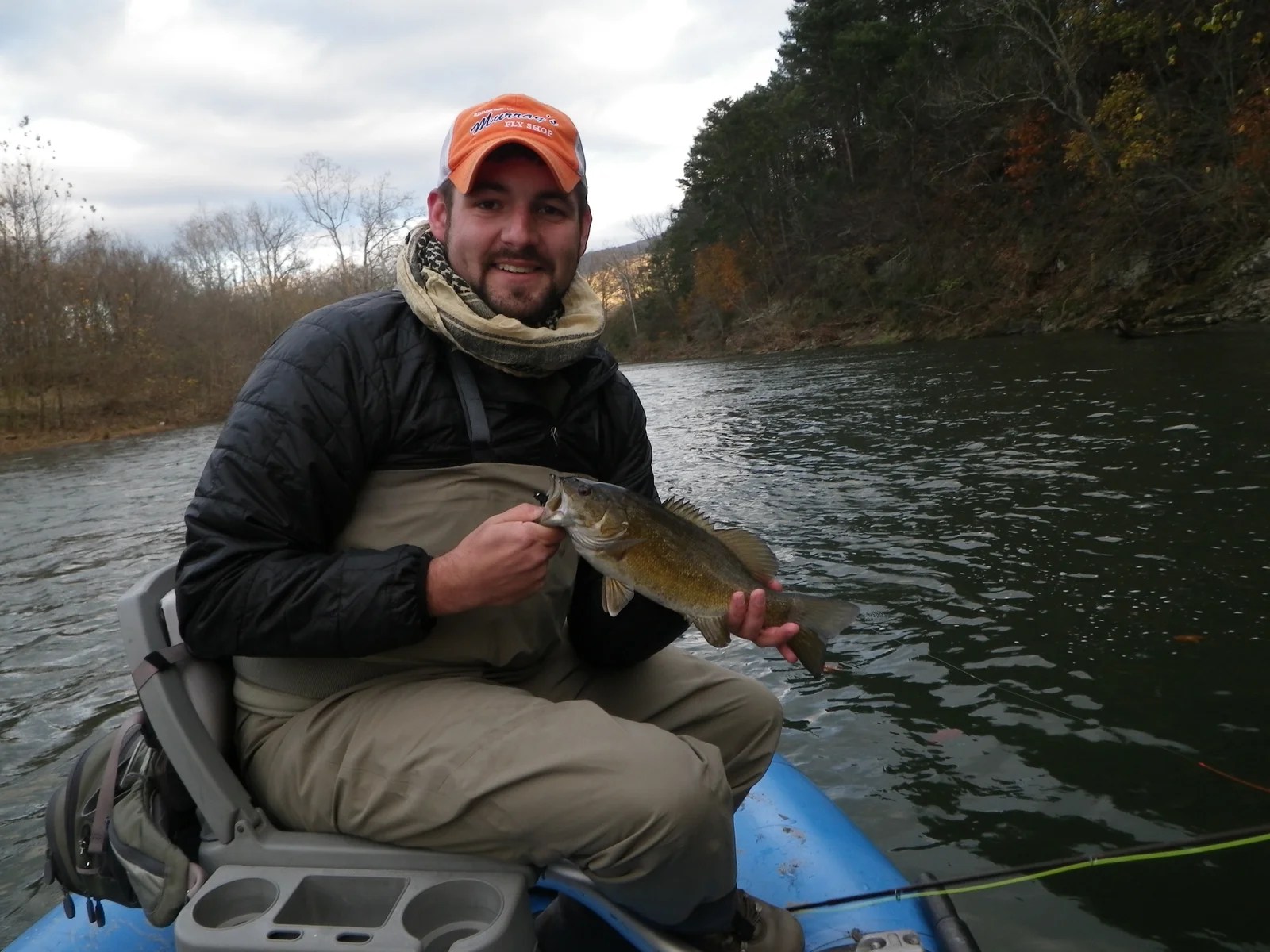 Late Fall Smallmouth Bass The View From Harrys Window A Fly Fishing
