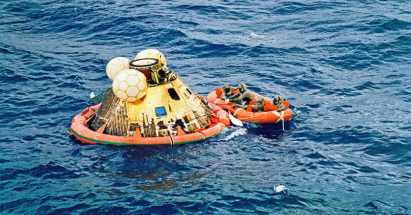 Apollo 11 Rocket Recovery