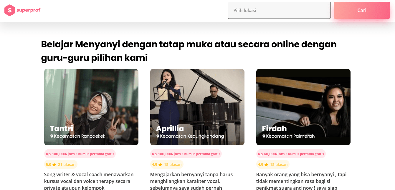 6 Kursus Menyanyi Online Dengan Biaya Terjangkau - Musigpro