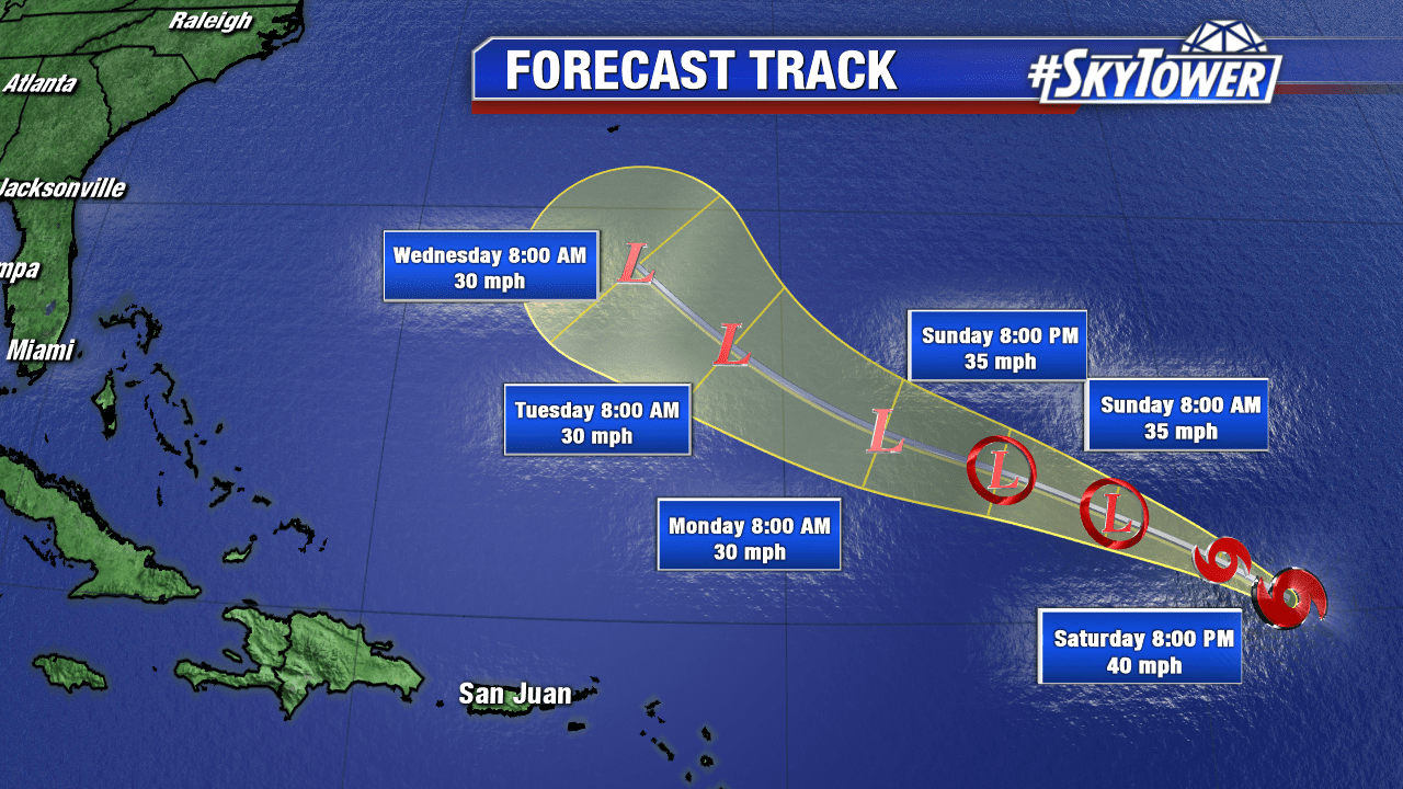 Active in the Atlantic; Watching Invest 99L as it Approaches the