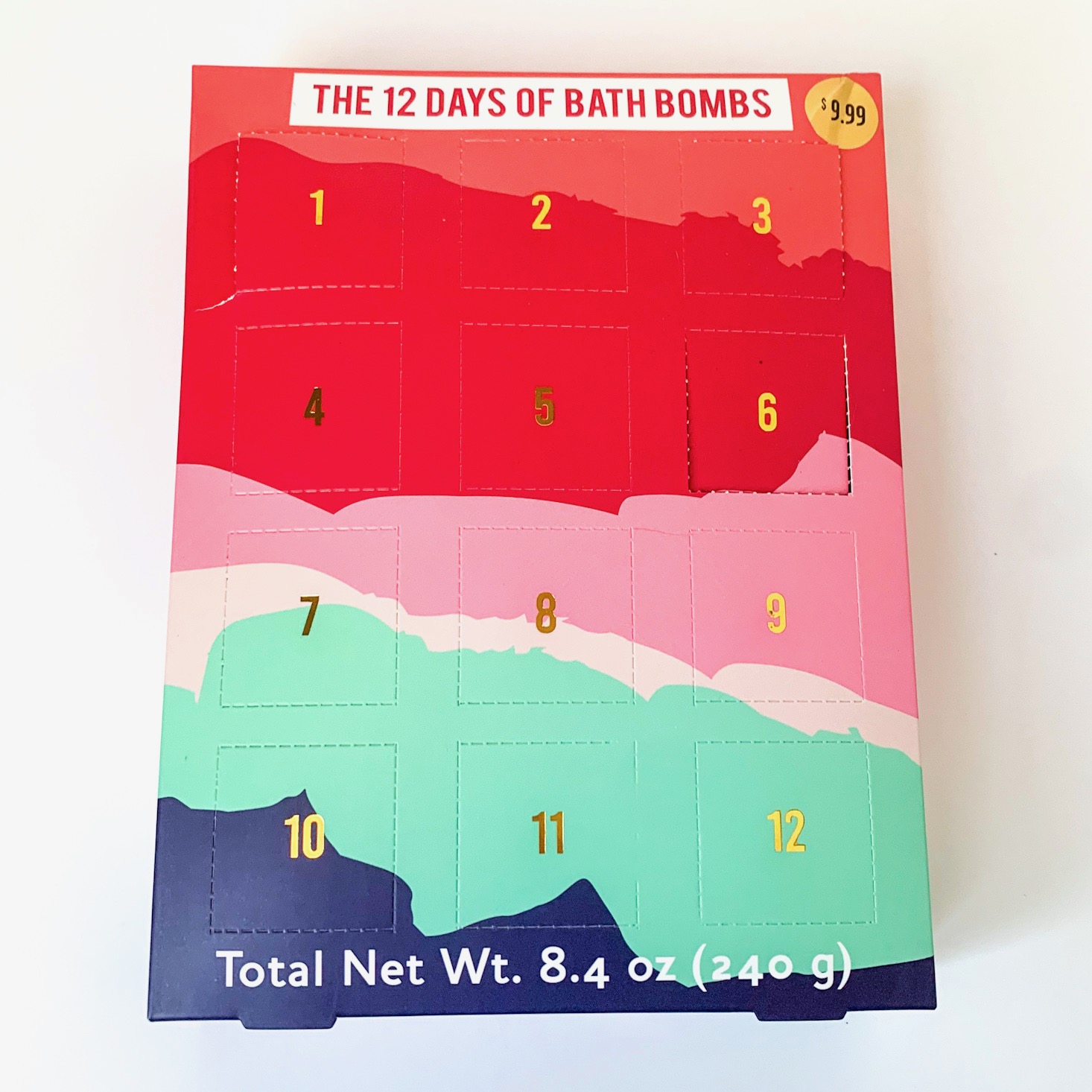 Target Bath Bomb Advent Calendar Review Holiday 2019 MSA