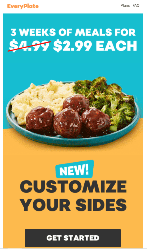 EveryPlate Sale Save 40 Off Your first THREE Boxes MSA