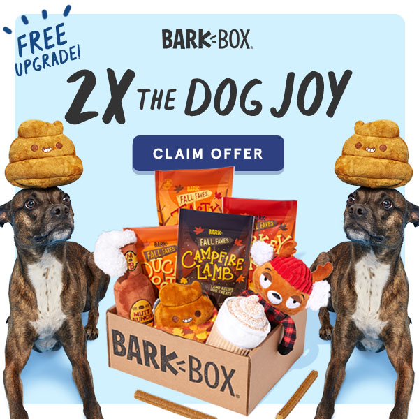 BarkBox Coupon Double Your First Box with Subscription! MSA