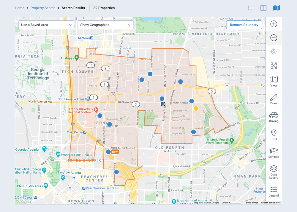RPR Commercial A Simple and Solid way to Search for Properties