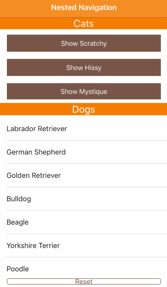 Using Nested Router Outlets with NativeScript and Angular The
