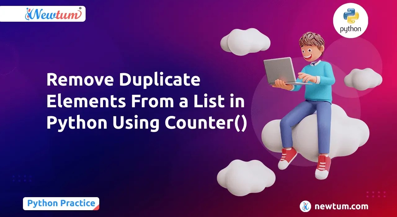 Remove Duplicate Elements From a List in Python Using Counter()
