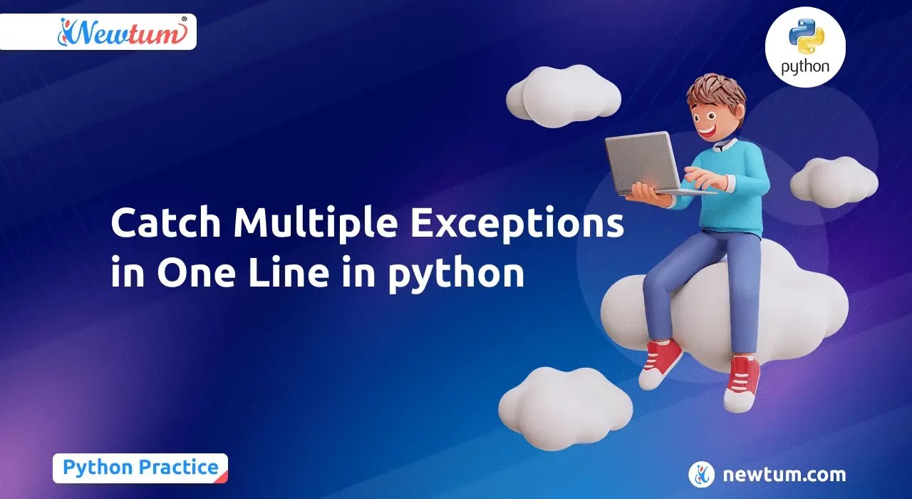 Catch Multiple Exceptions in One Line in python