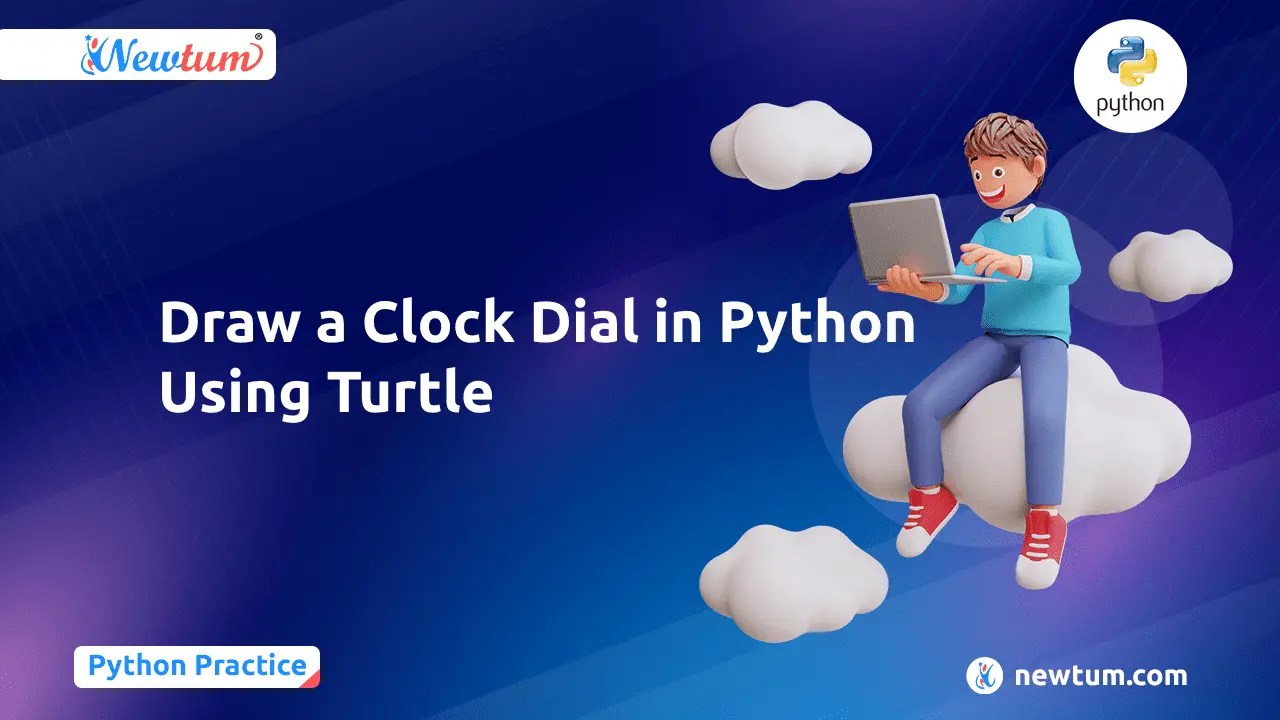 Draw a Clock Dial in Python Using Turtle