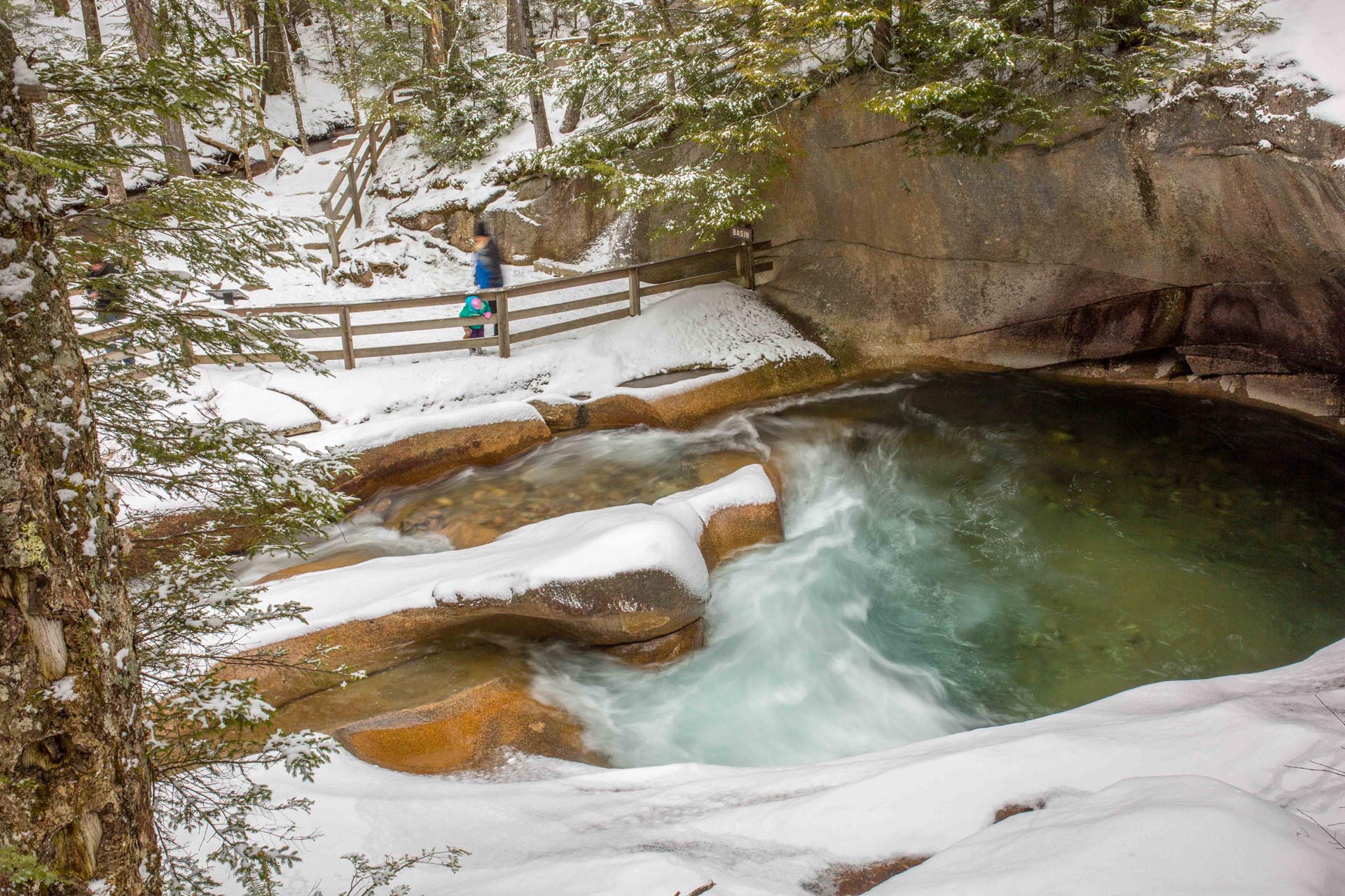 Early Spring Ride down the Franconia Notch Bike Path NH State Parks
