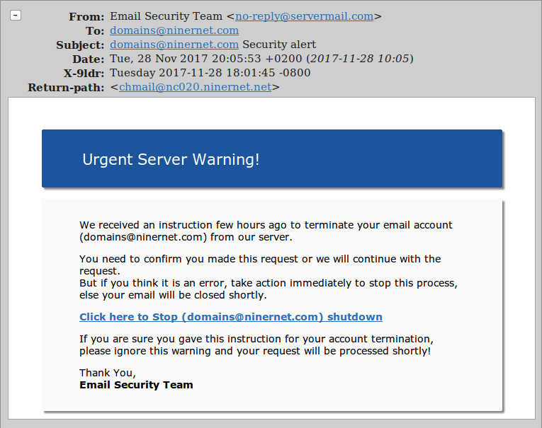 Warnings « Communications™ (Blog)