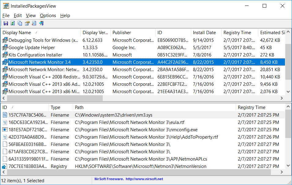 New tool that shows the list of all software packages installed on your