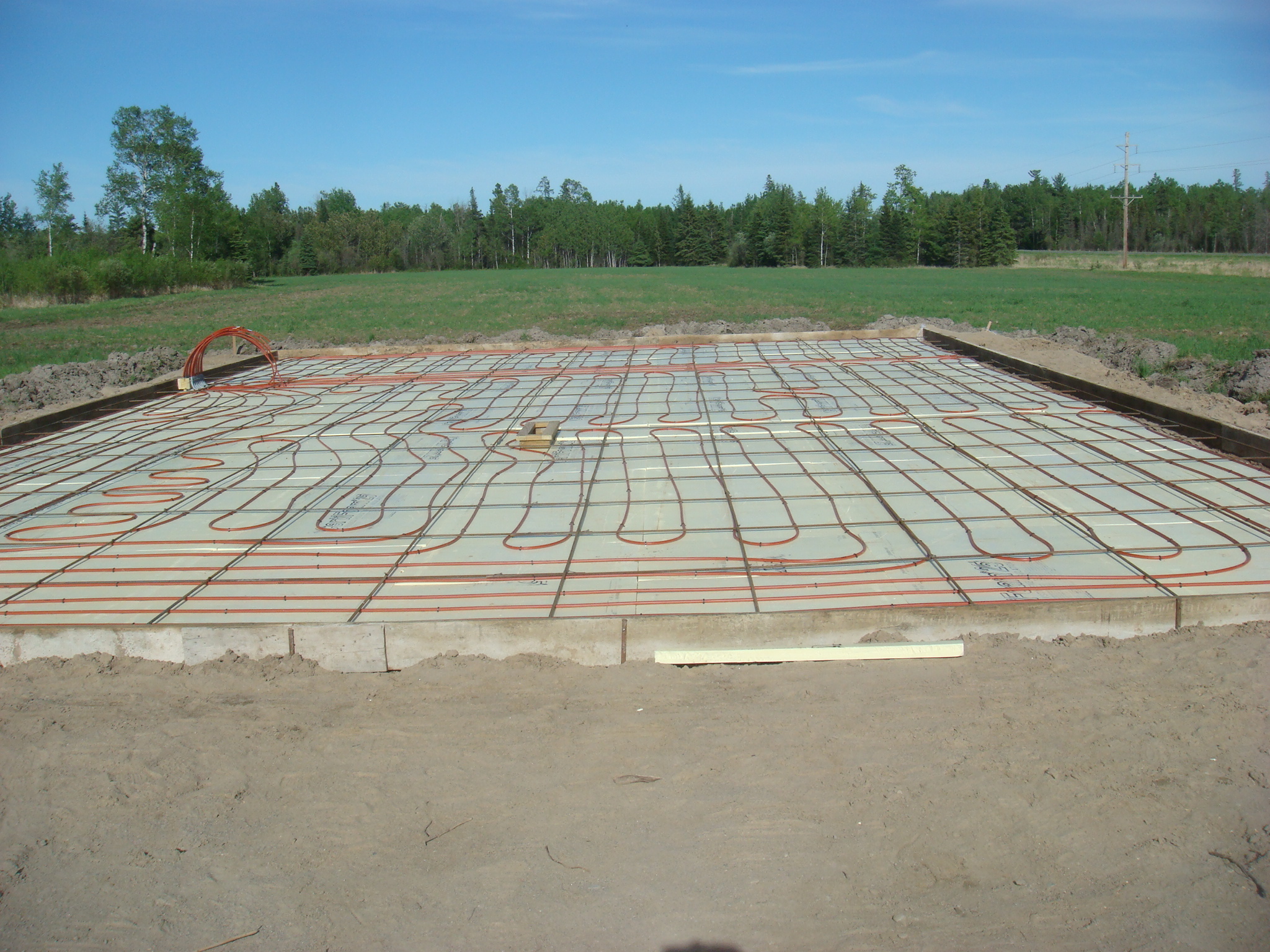 Garage Solar Heating System