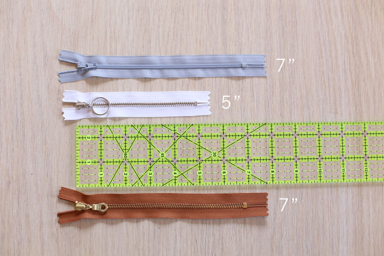 anatomy of a zipper Noodlehead