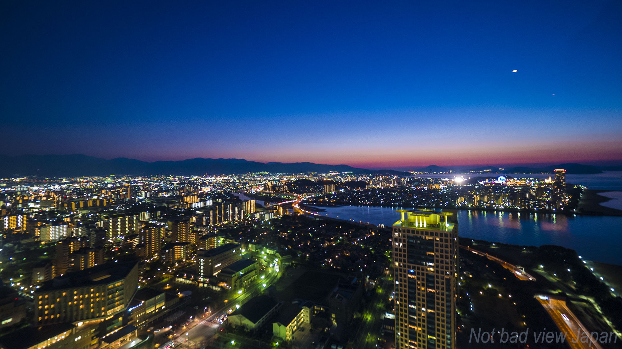 福岡タワー 福岡市街展望 Not Bad View Japan