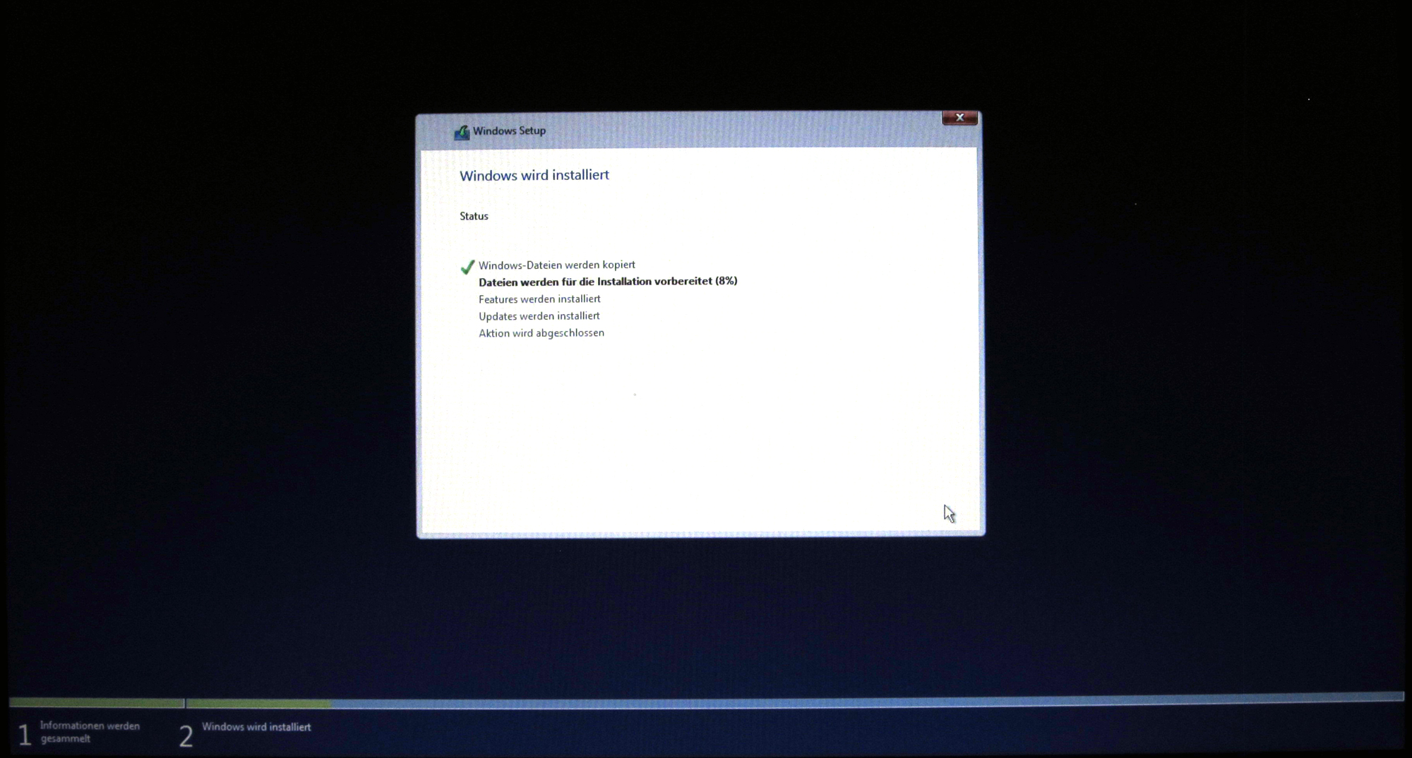 Step by Step Anleitung Windows 10 vom USBStick installieren