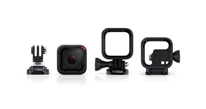 GoPro HERO 4 Session ist halb so groß wie die HERO 4 Black