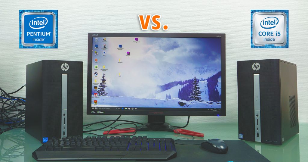 Intel Core i5 vs. Intel Pentium braucht man den 'großen