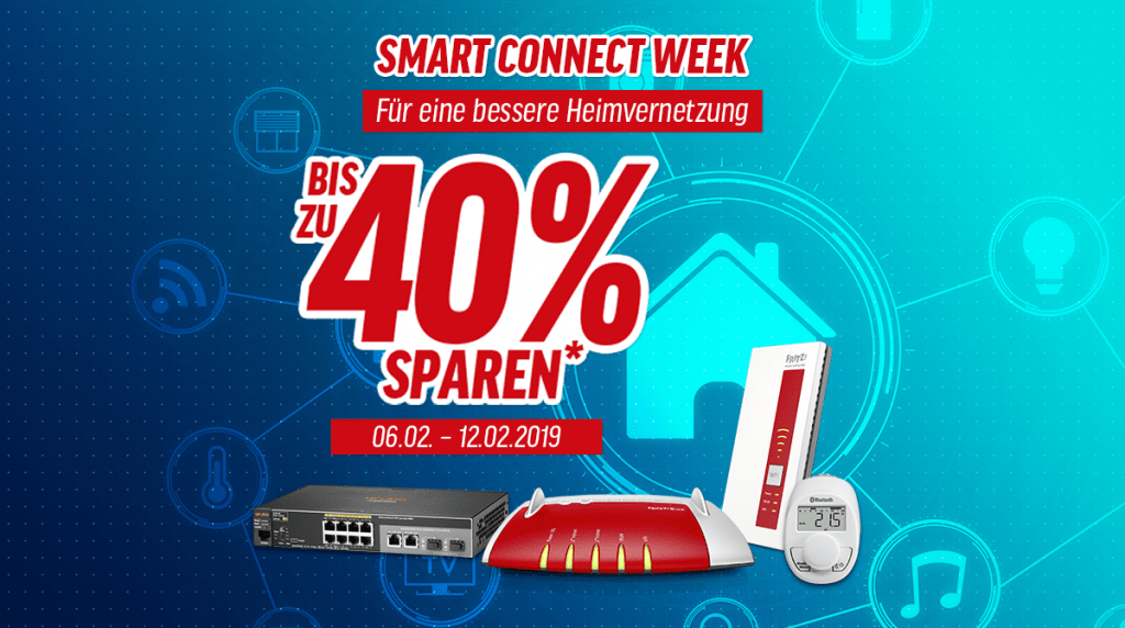 Smart Connect Week Spare bis zu 40