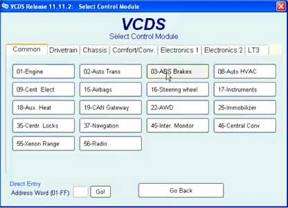 VCDS Perform Audi A4 ABS Coding Guide – OBD2.LTD BLOG