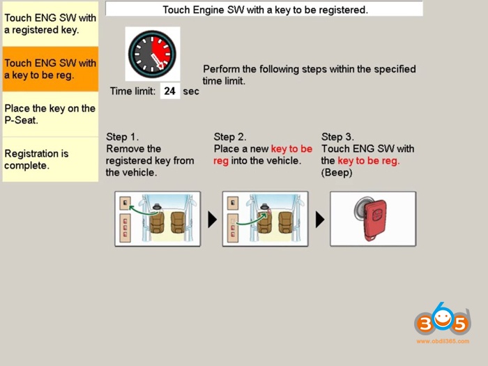 Instruction Techstream Programs Smart Keys to Lexus, Toyota and Scion