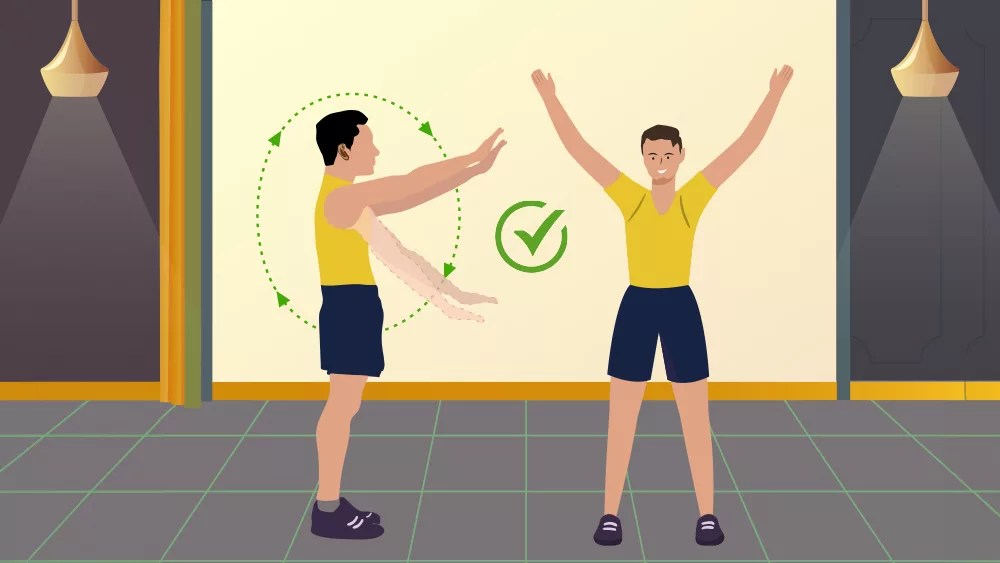 Arm Circles How to do them correctly for the best benefit!