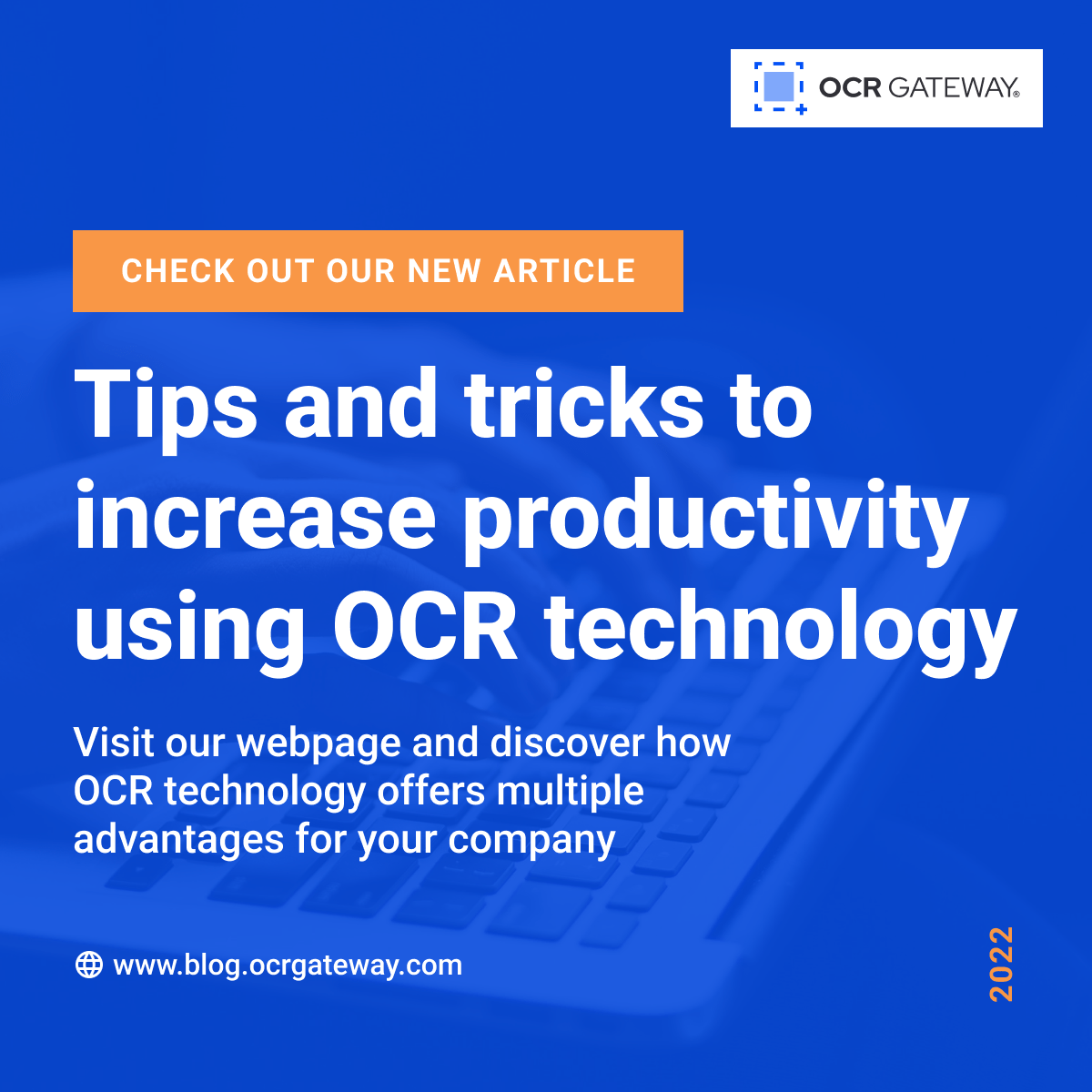Tips and tricks to increase productivity using OCR technology