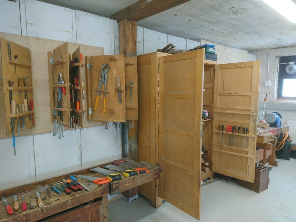 Tools in shared workspace