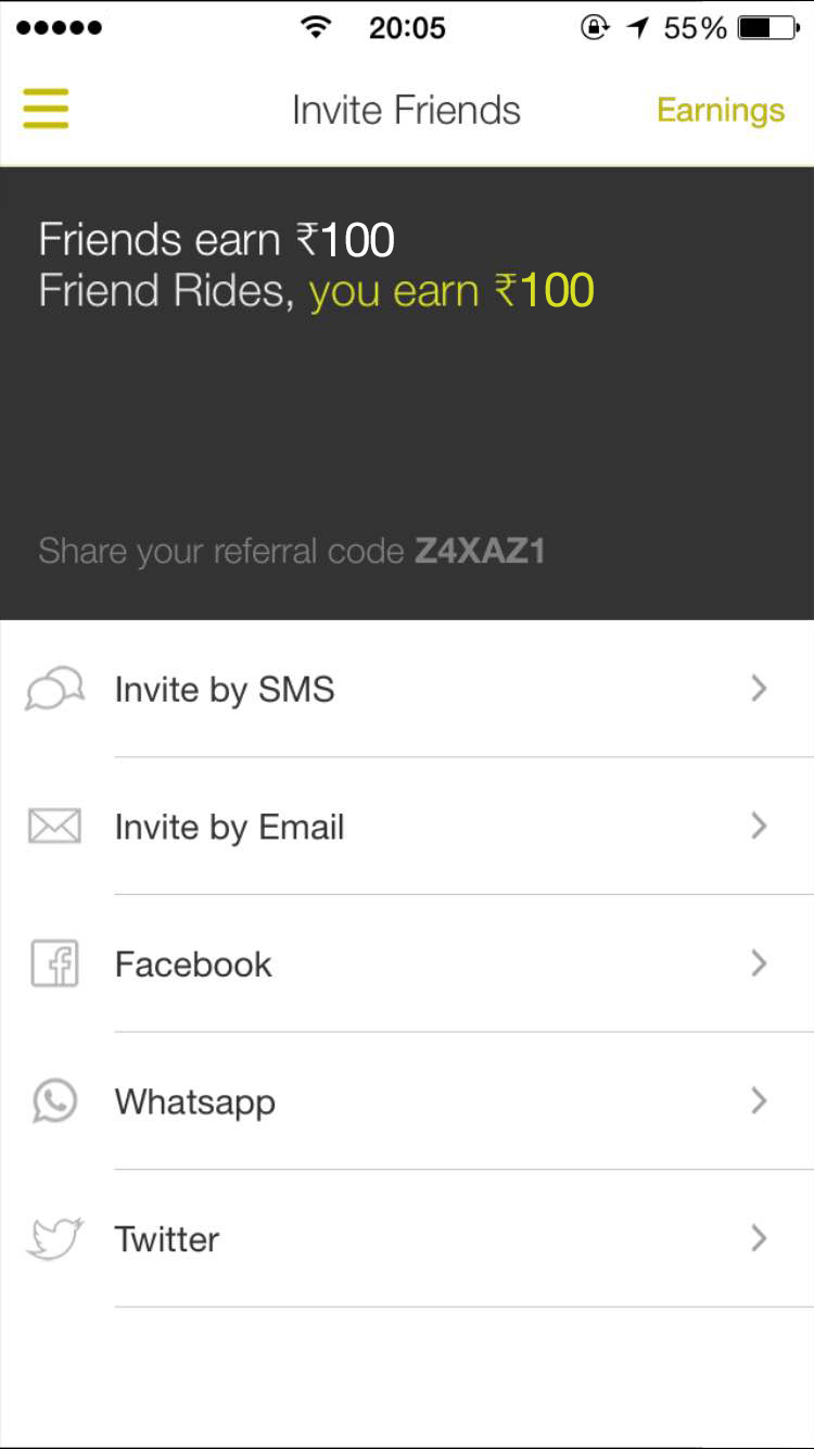 Refer your friends and win FREE Ola rides for a week Ola Blog