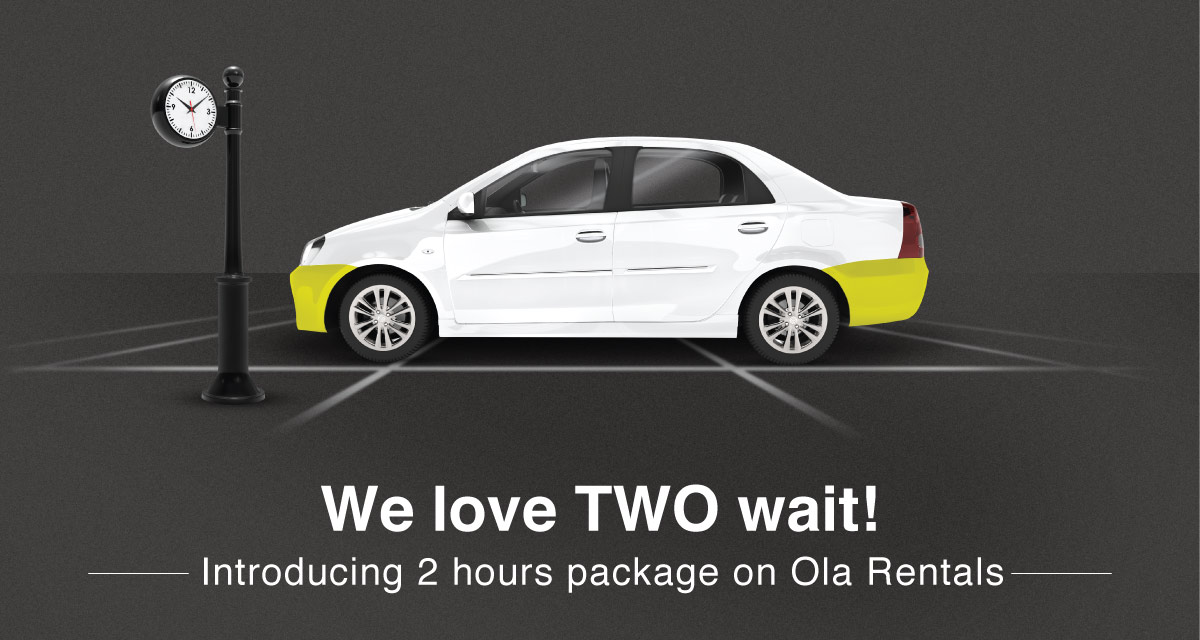 Now Book an Ola Rental for 2 hours! Olacabs Blogs