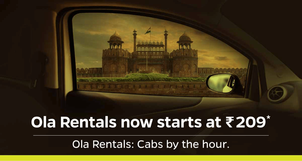 Treat yourself to a free Ola Rentals ride in NCR! Olacabs Blogs