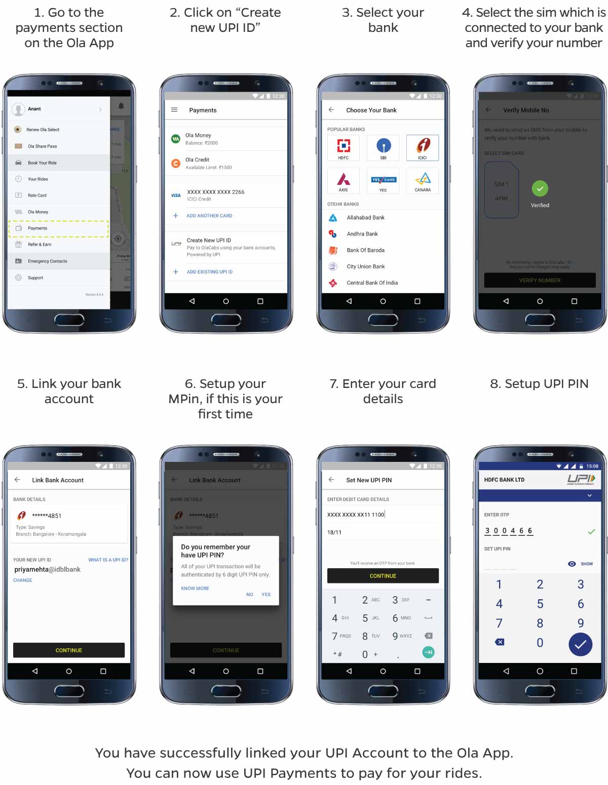 Ola introduces payments via Unified Payments Interface (UPI) for rides