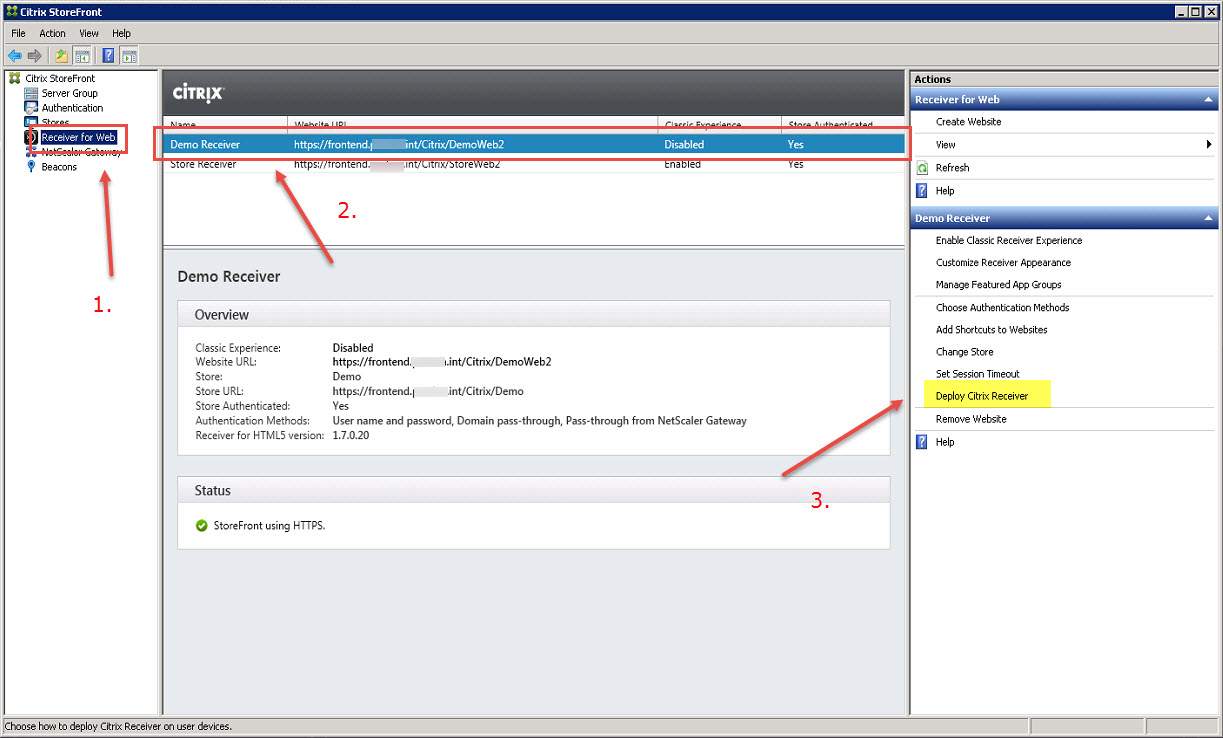 StoreFront v3.0 and new Unified Receiver Experience First Impressions
