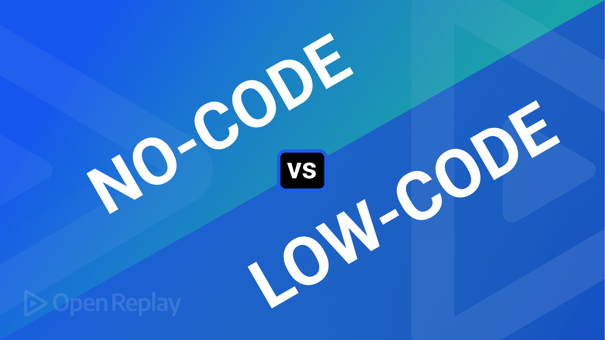No Code vs. Low Code a Comparison