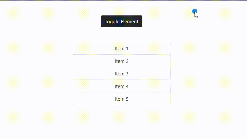 Step by step Toggling Elements using React Hooks