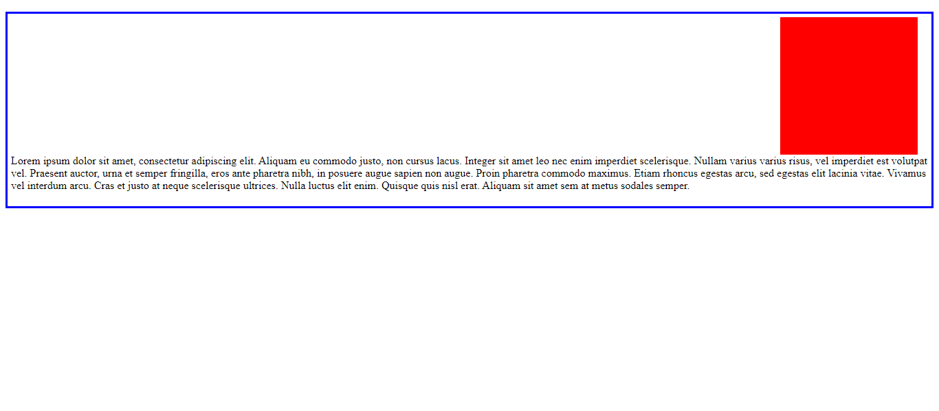 Working with CSS Float and Clear properties