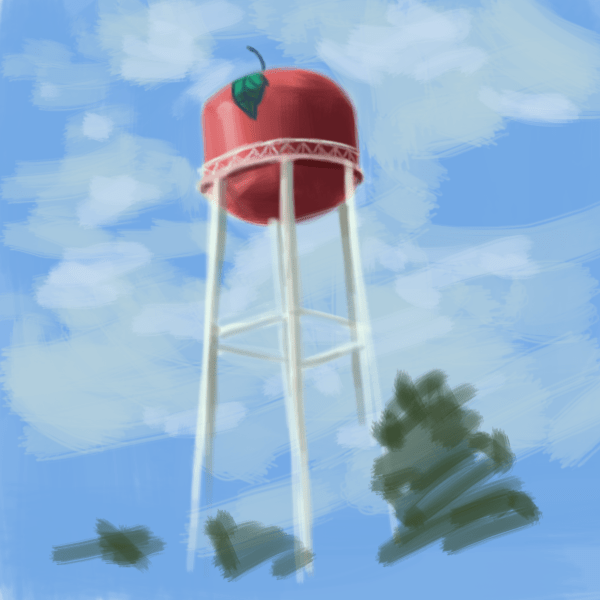 apple water tower. OSOLABS Blog