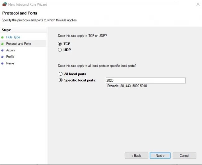 How to Configure Windows Firewall for Custom RDP Port?