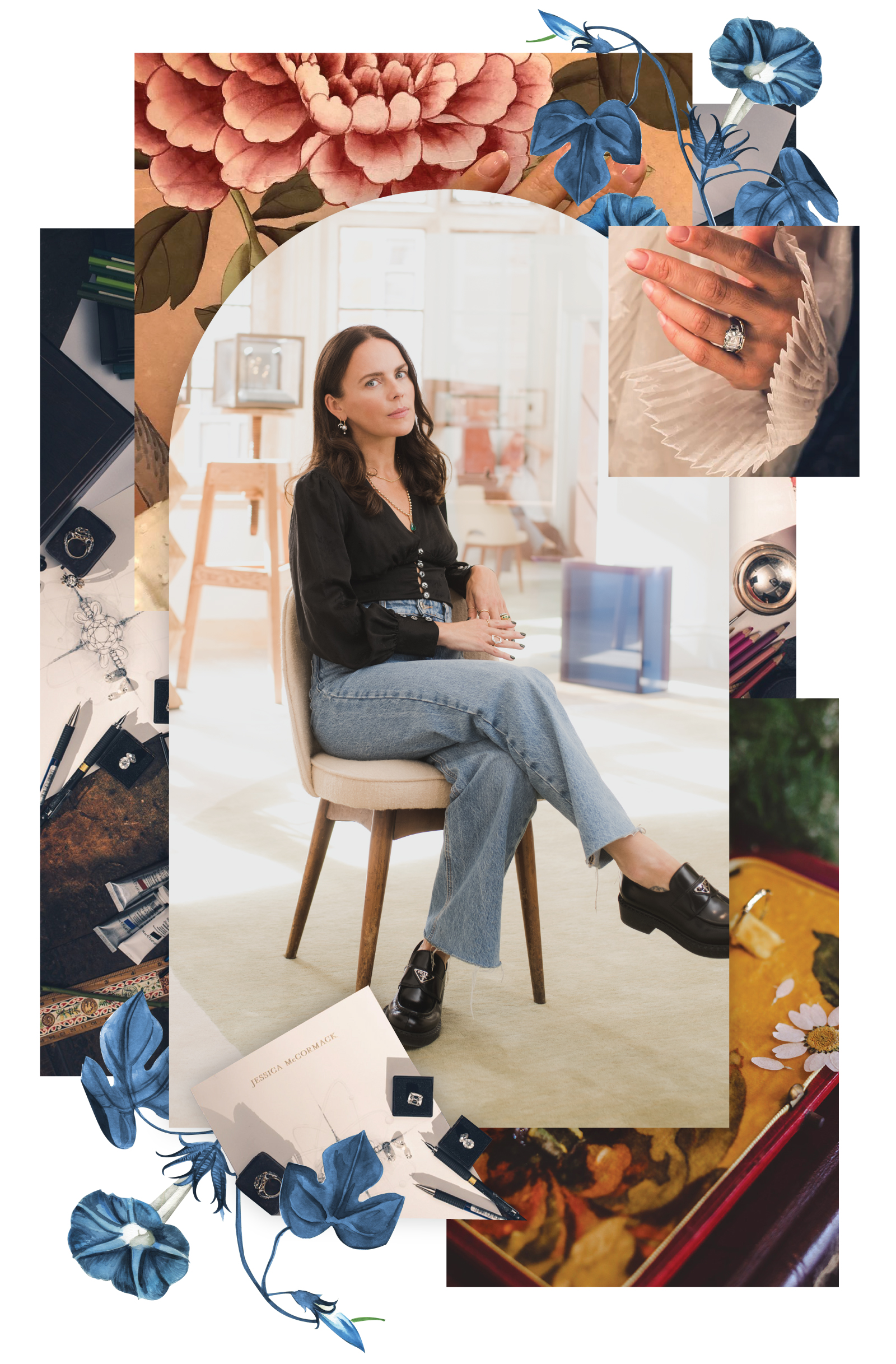 The Queen of Diamonds 10 Questions With London's Luxury Jeweler Jessica McCormack Over The Moon