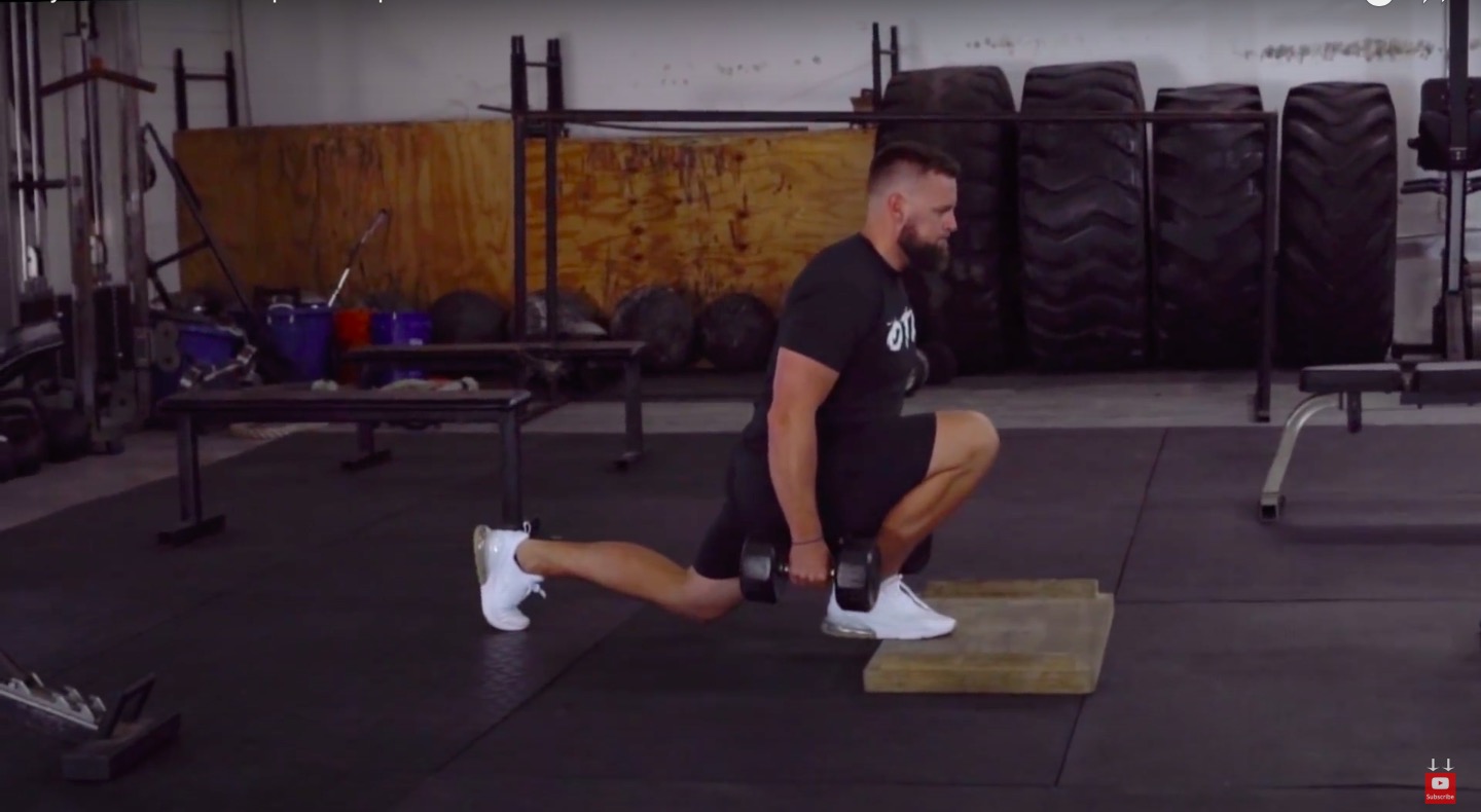 Use The Elevated Reverse Lunge For Single Leg Strength Overtime