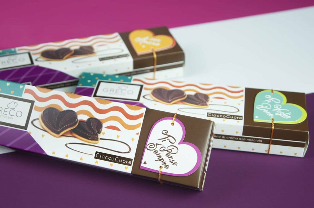 Valentine's day packaging: boxes for small and big loves