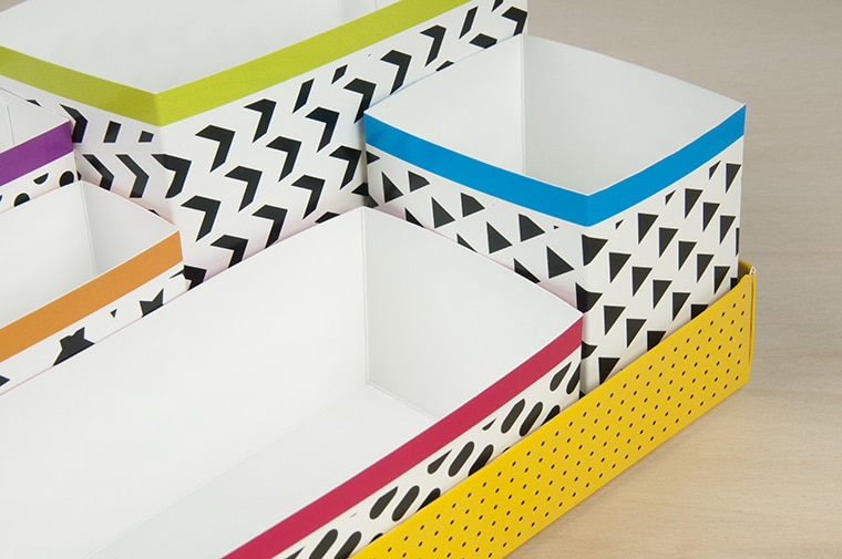 Beyond the packaging desk organizer